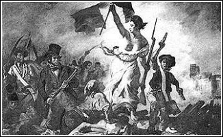 Eug�ne Delacroix: Svoboda na barik�d�ch (v��ez)