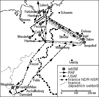 mapa leteckych operac�